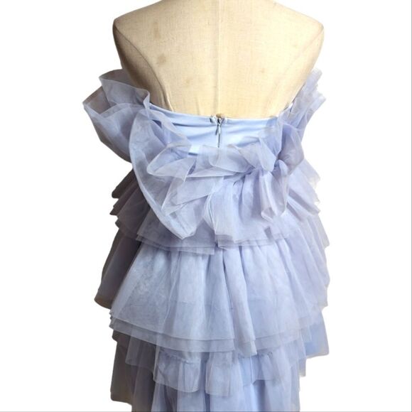 NWT Charmed Hears Lilac Tulle Mini Dress - Picture 4 of 7